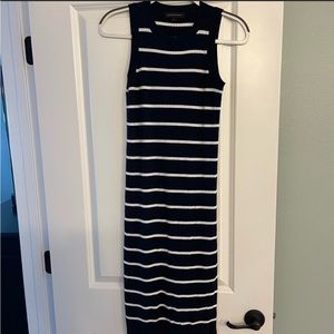 Banana Republic ribbed knit tank midi dress new with tags